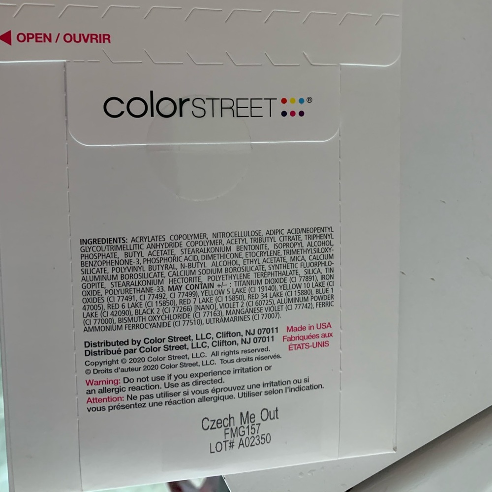 Color Street Nails, Never Opened